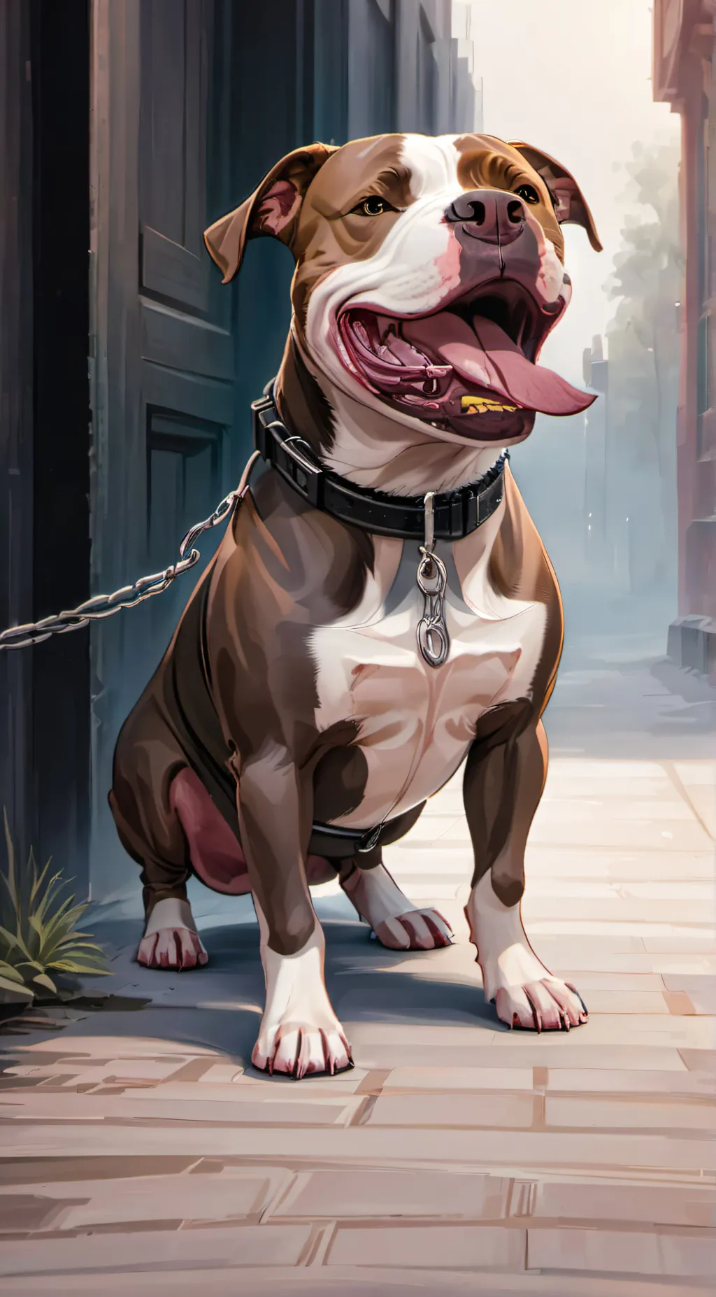 ai character: Luna background