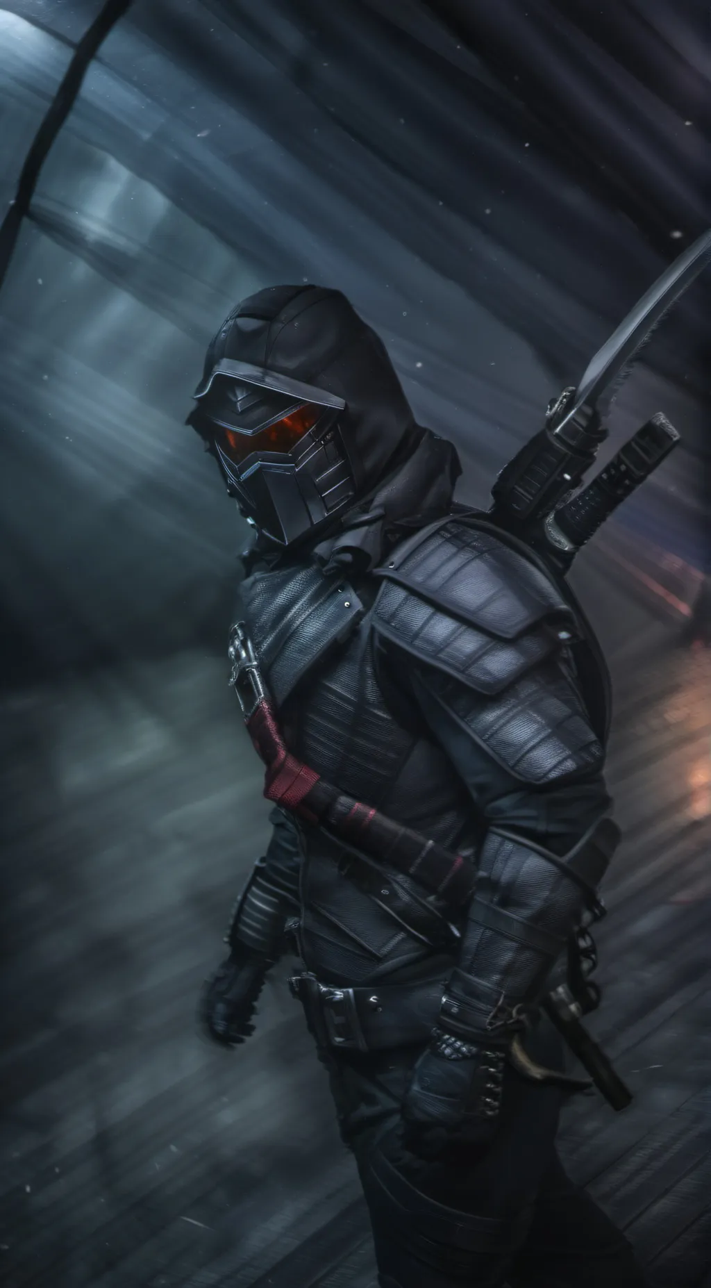 ai character: Dark Solider  background