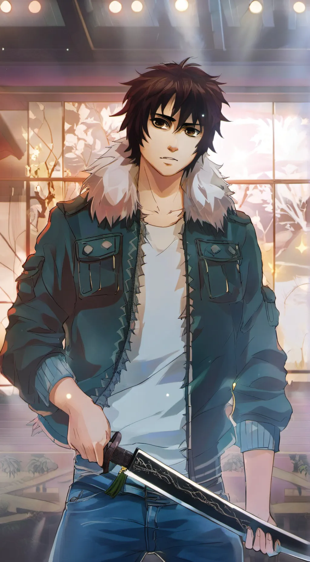 ai character: Nico Di’ Angelo background