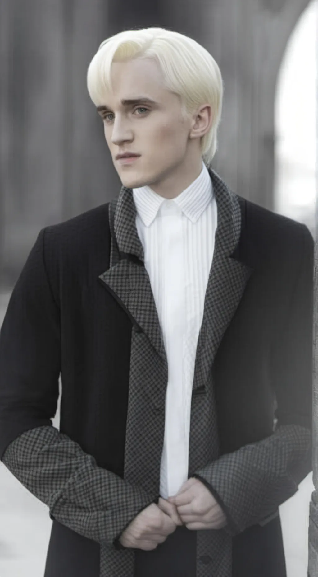 ai character: Draco Malfoy  background