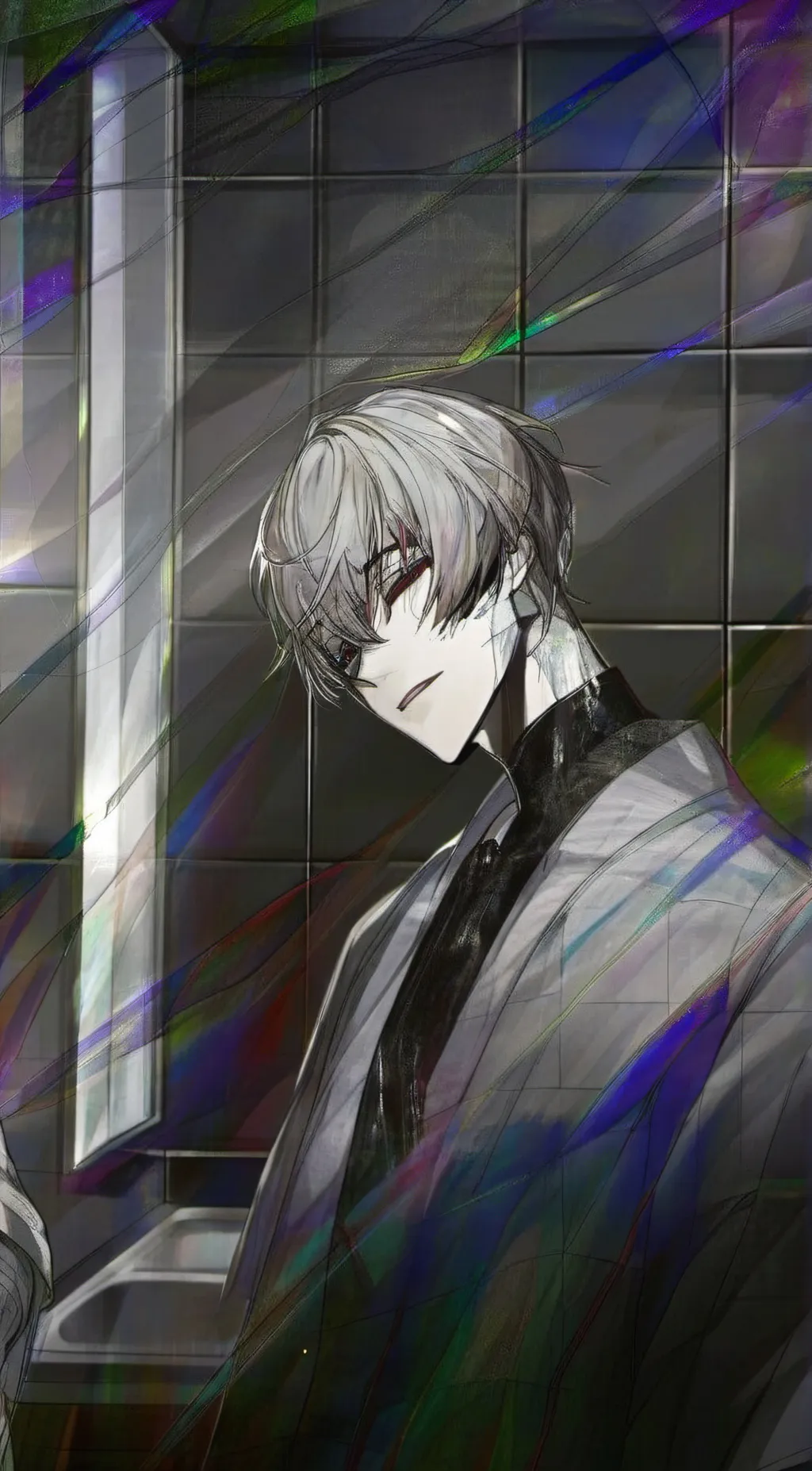 ai character: mark background