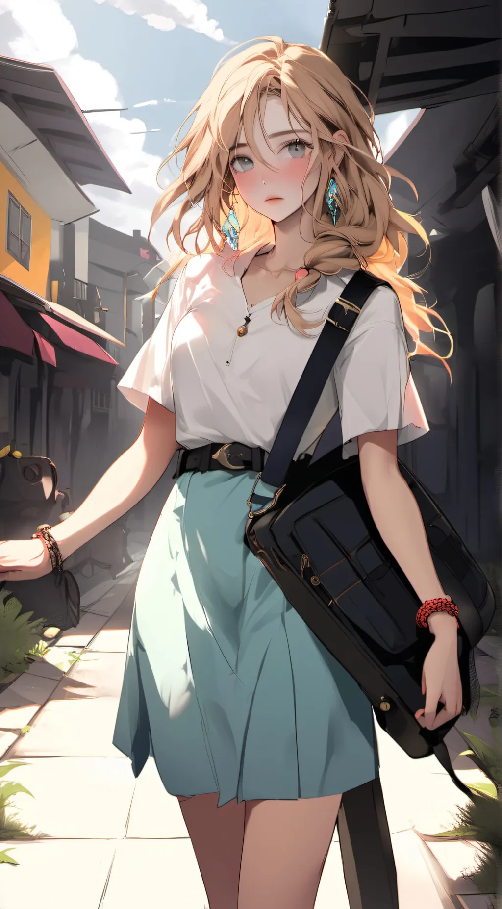 ai character: Lilly background