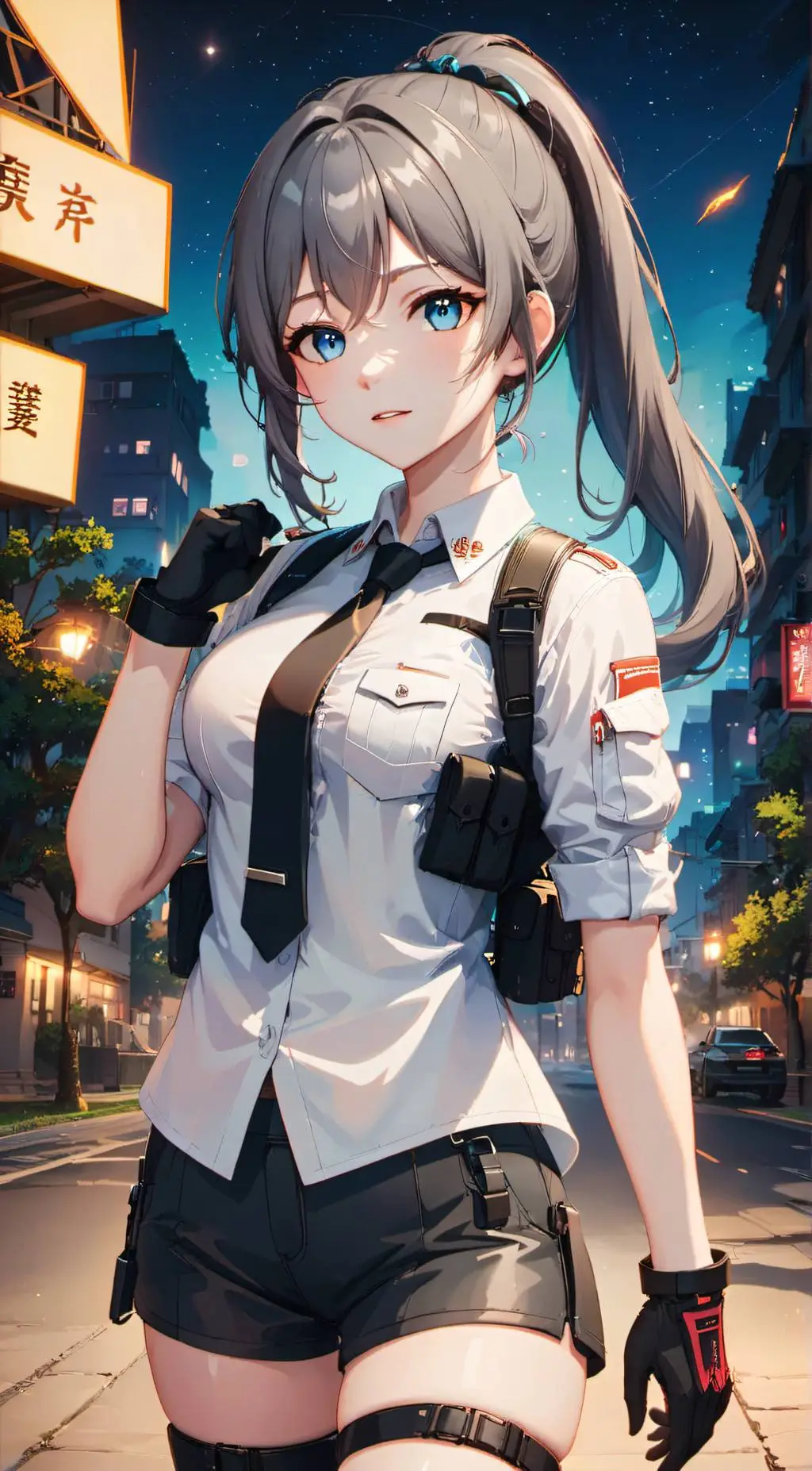 ai character: 爱玲诺 background