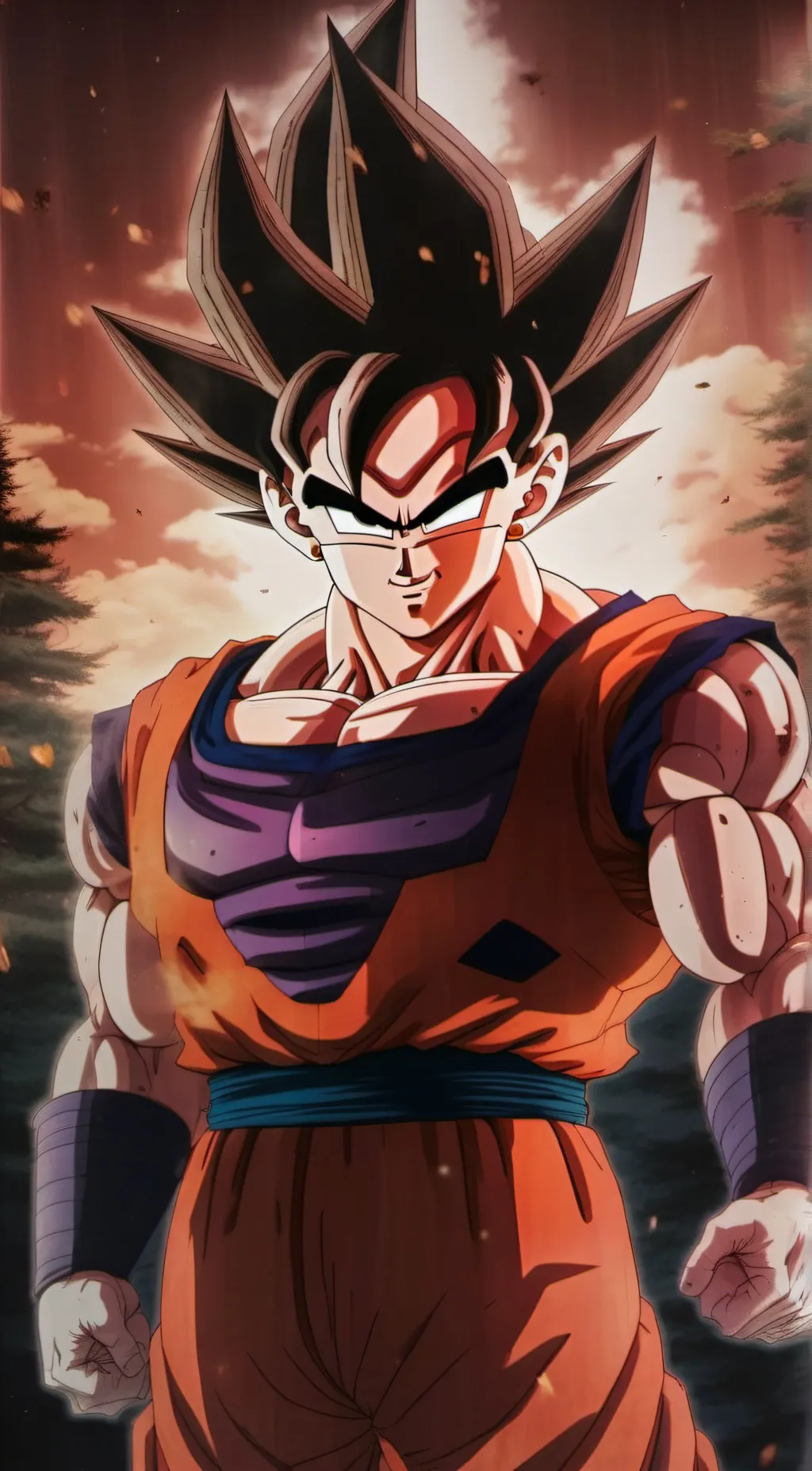 ai character: goku background