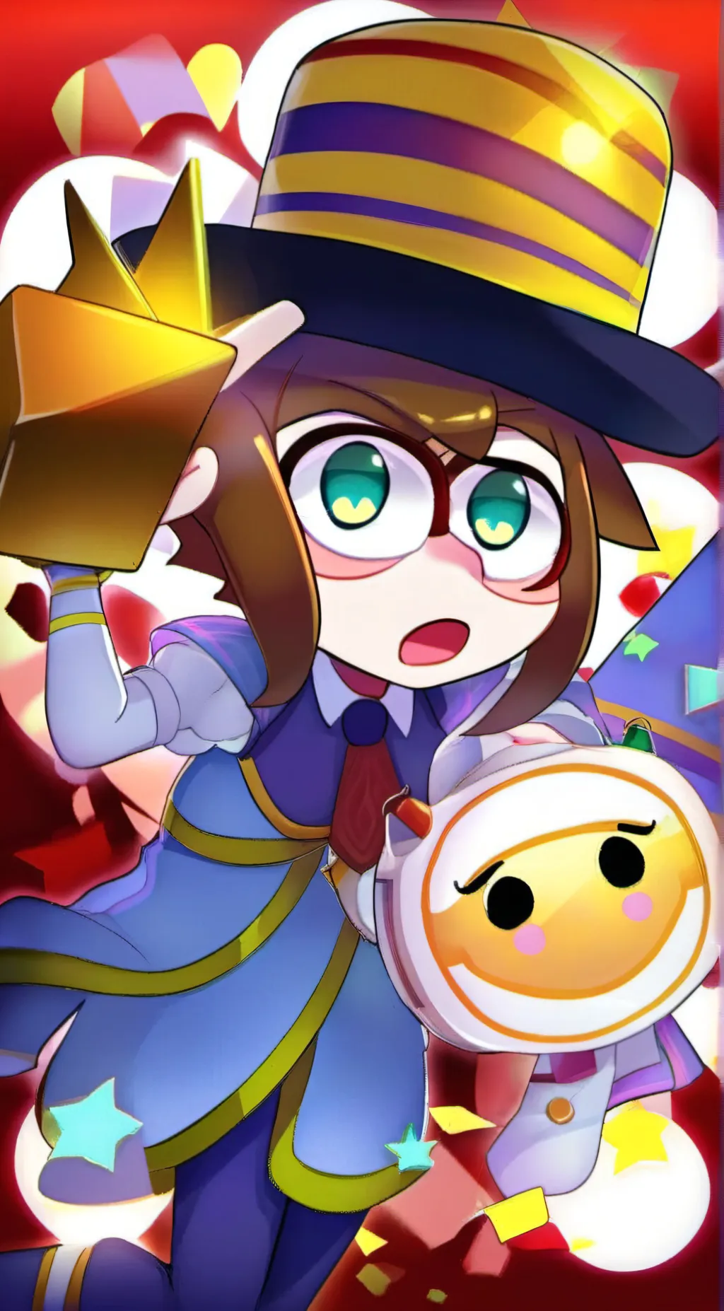 ai character: TDAC!! background