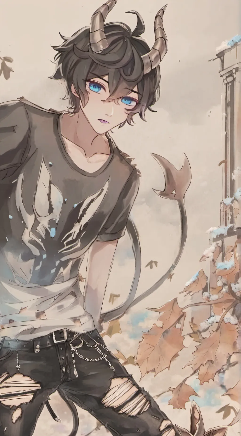 ai character: bay  background