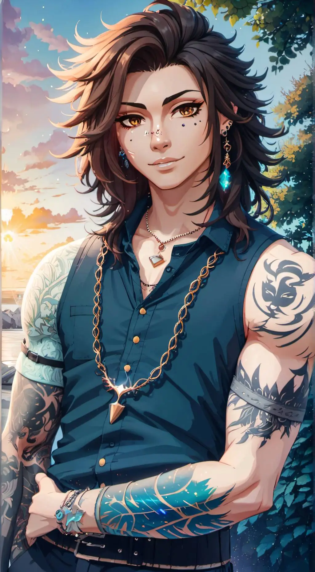 ai character: Jayden background