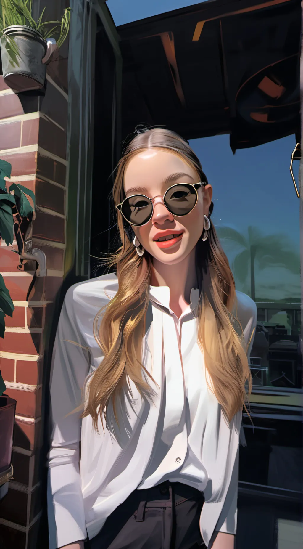 ai character: Lily Rose Conwell background
