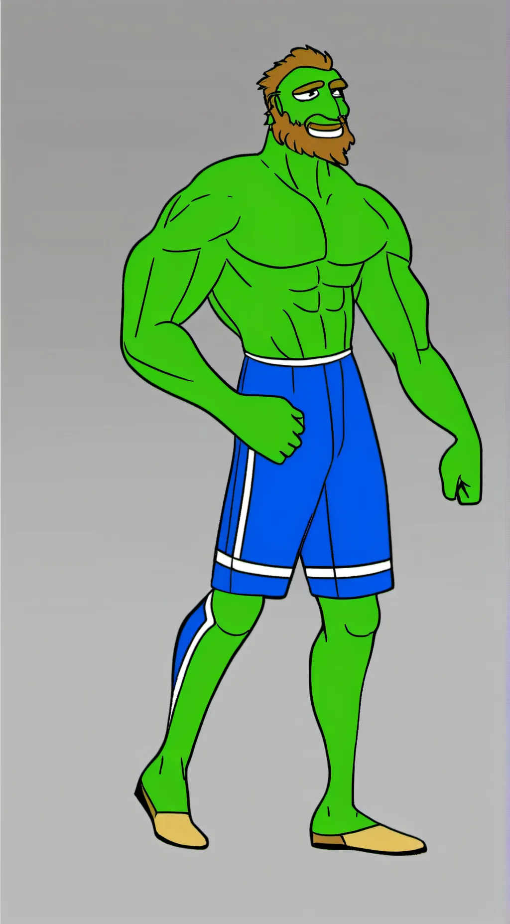ai character: Hulk background