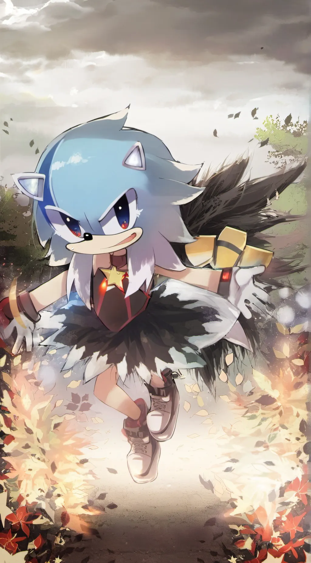 ai character: venus  background