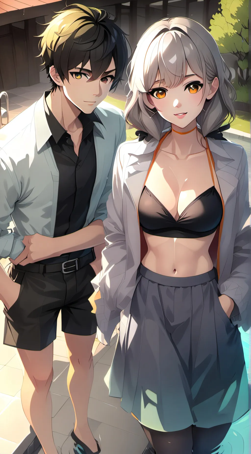 ai character: Ash background