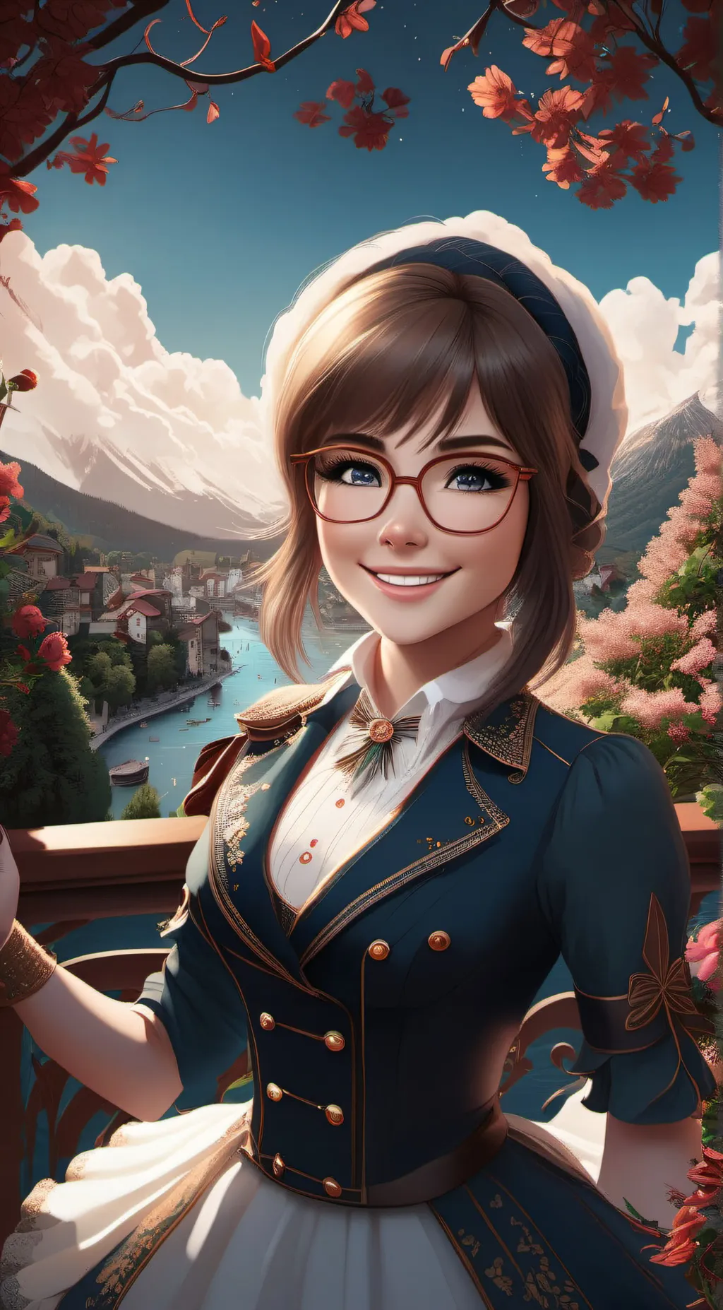 ai character: Bella background