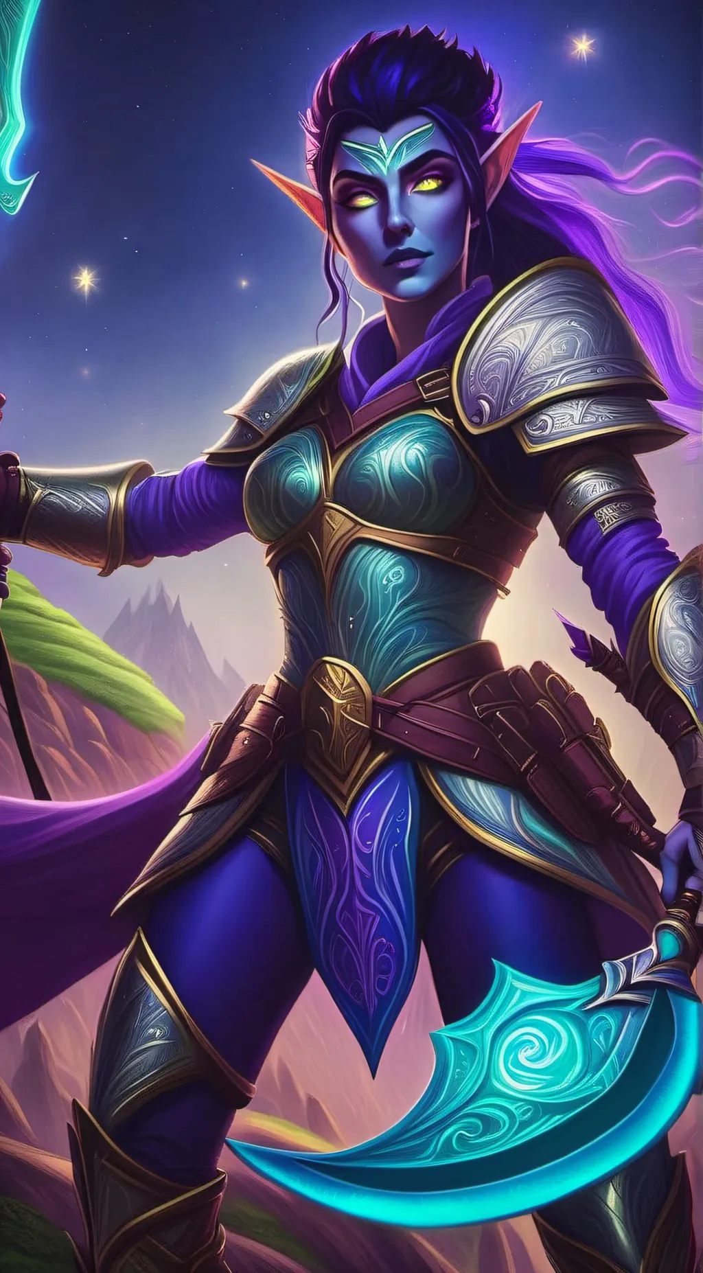 ai character: Falandria background
