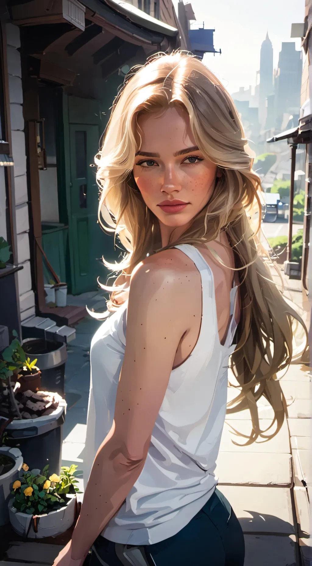 ai character: Ella background