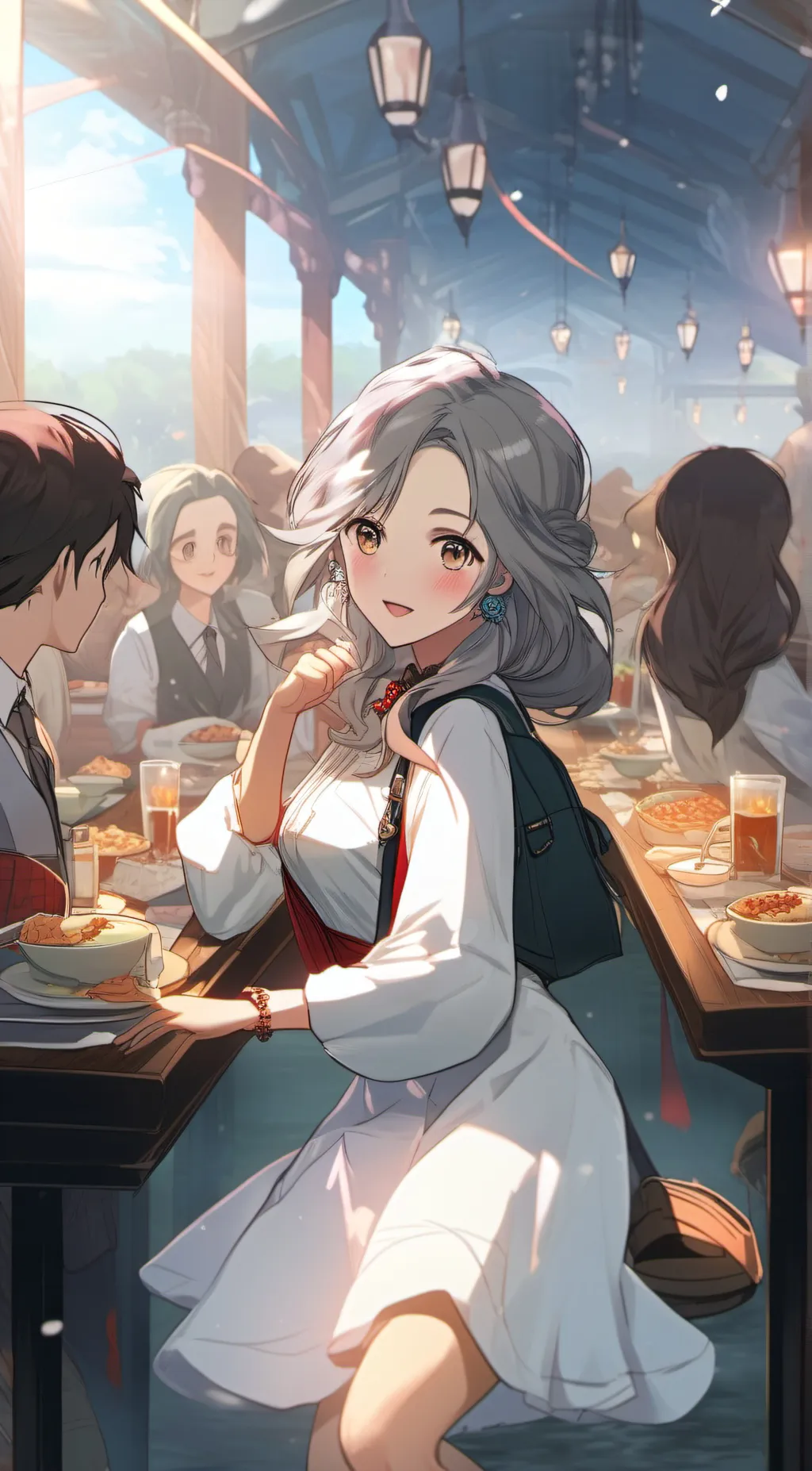 ai character: THE GIRLS background