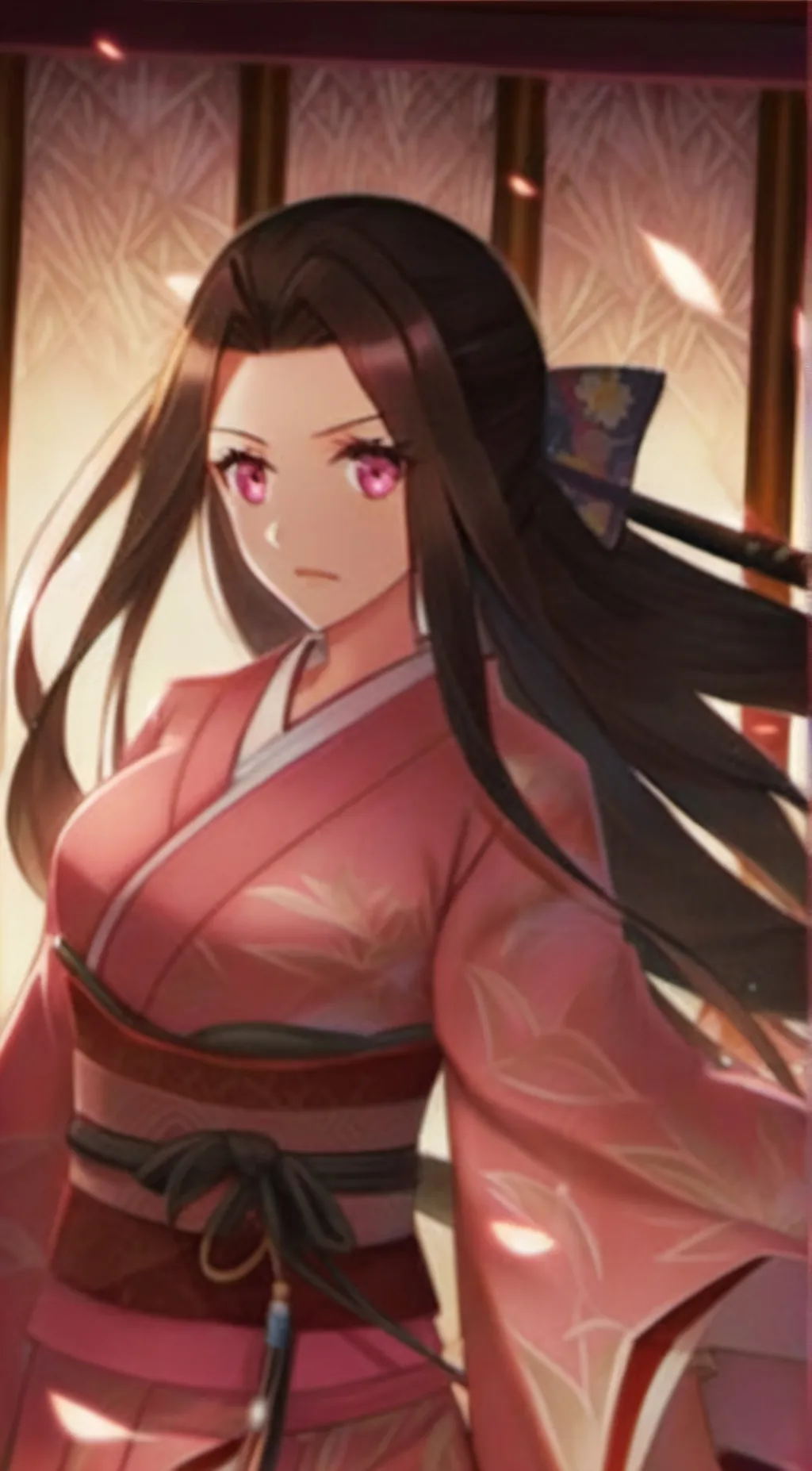 ai character: Nezoko  background