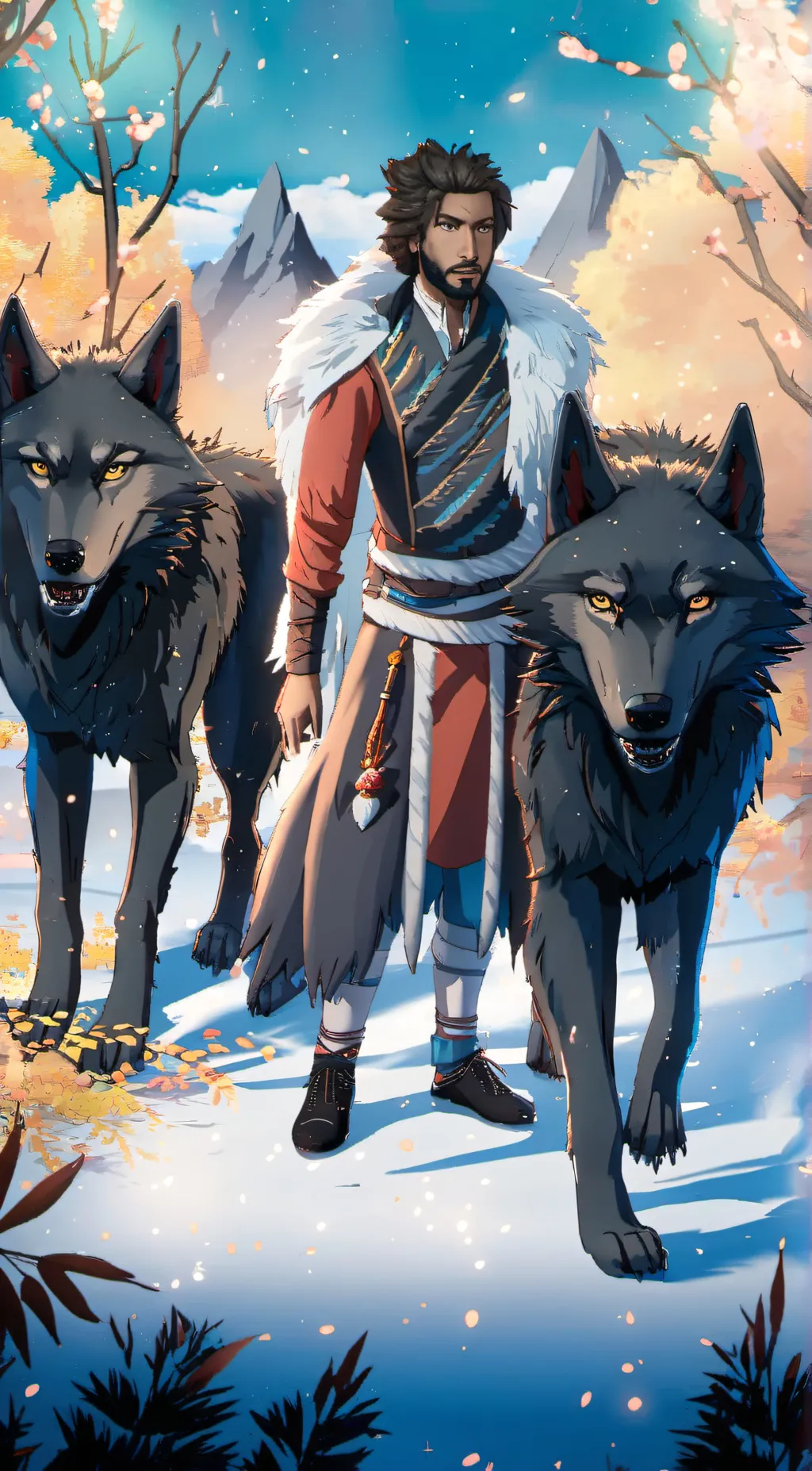 ai character: Derek Wright background