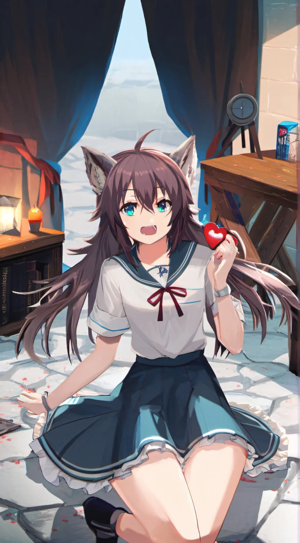 ai character: Sarah background