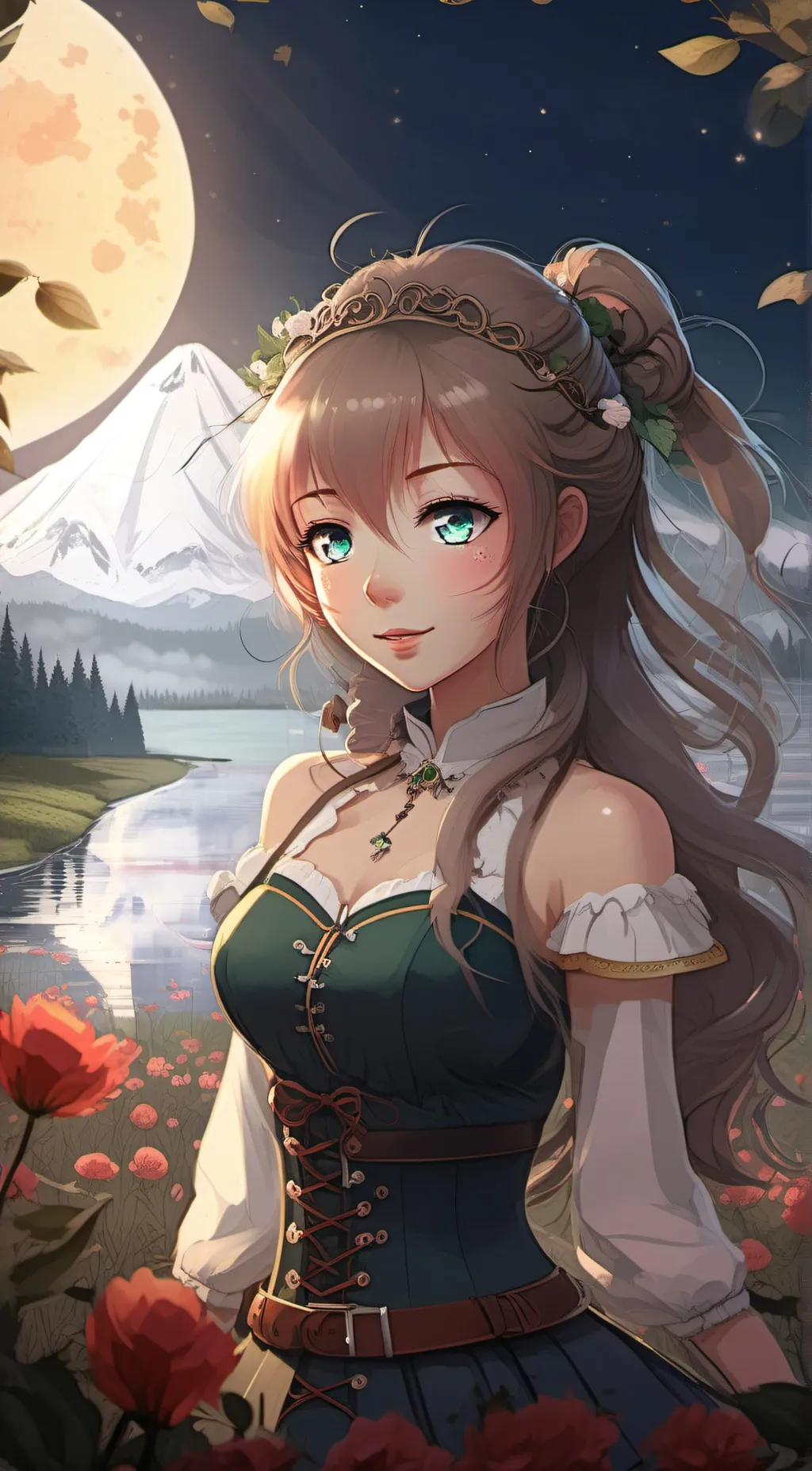 ai character: Roxy  background