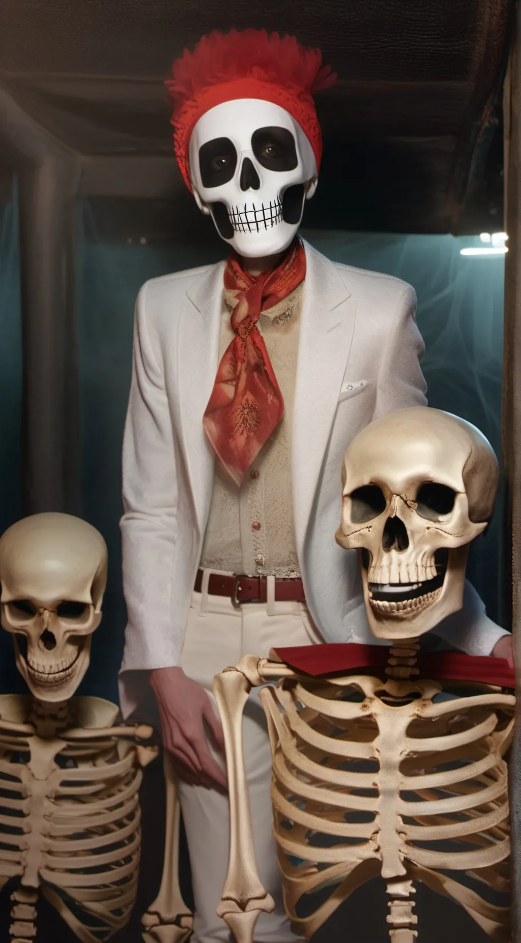 ai character: Skeleton bros background