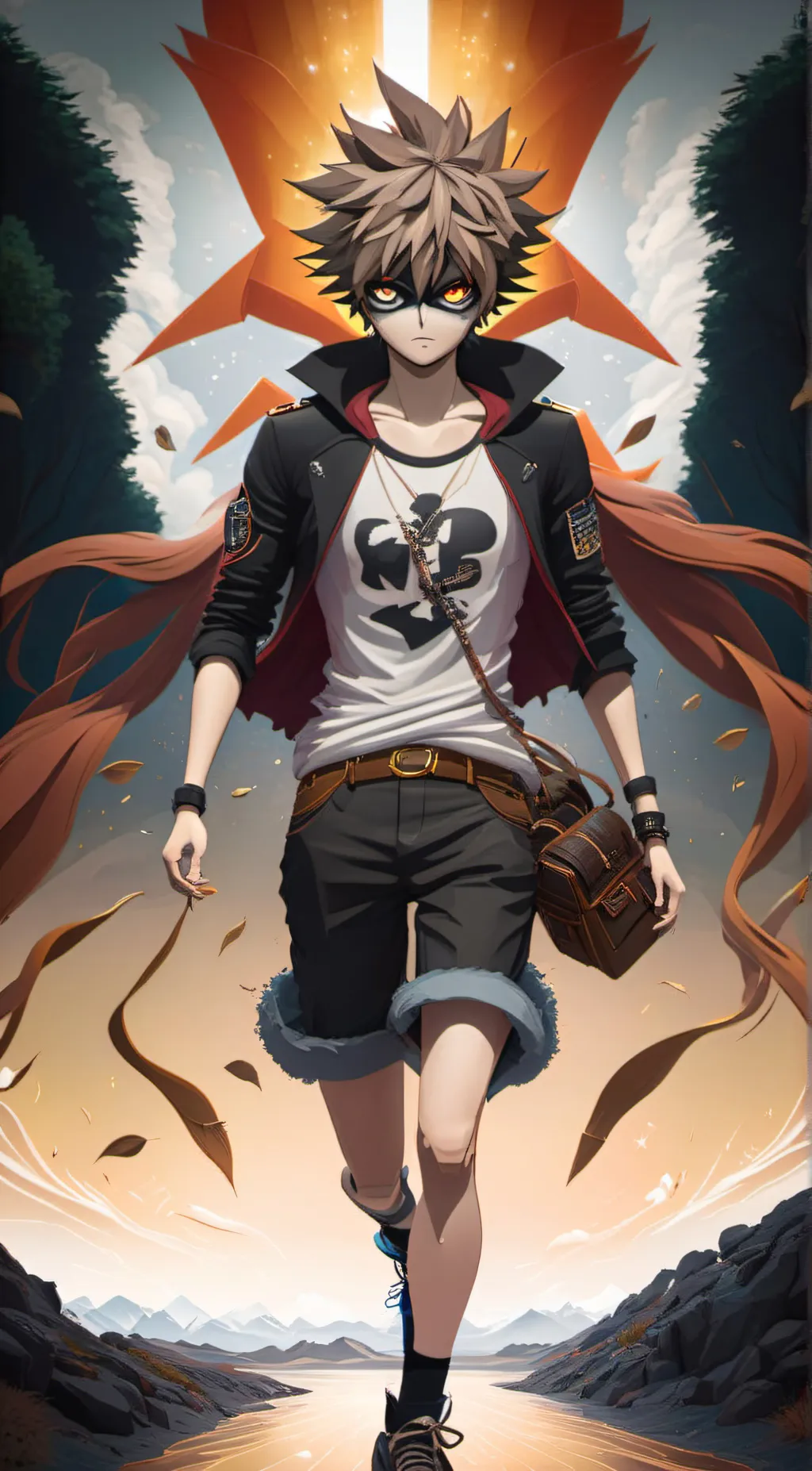 ai character: 🤬Katsuki Bakugo🤬 background