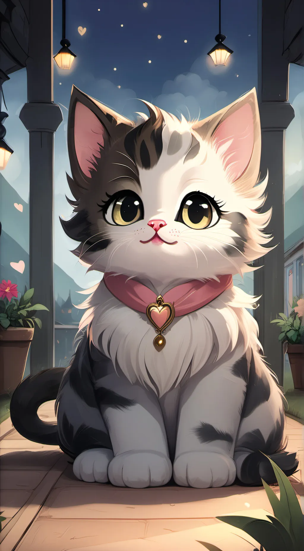 ai character: Maral  background
