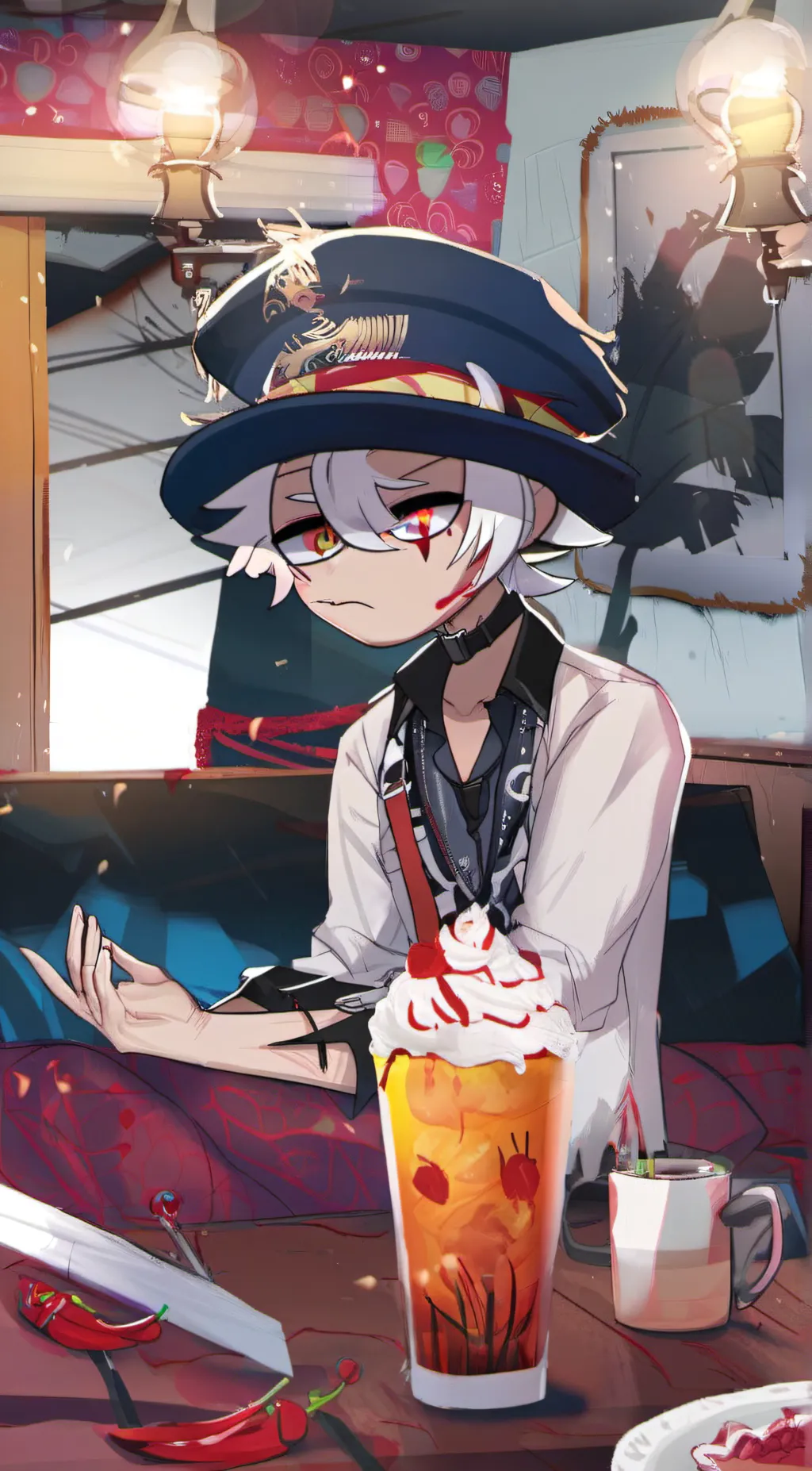 ai character: Sam background