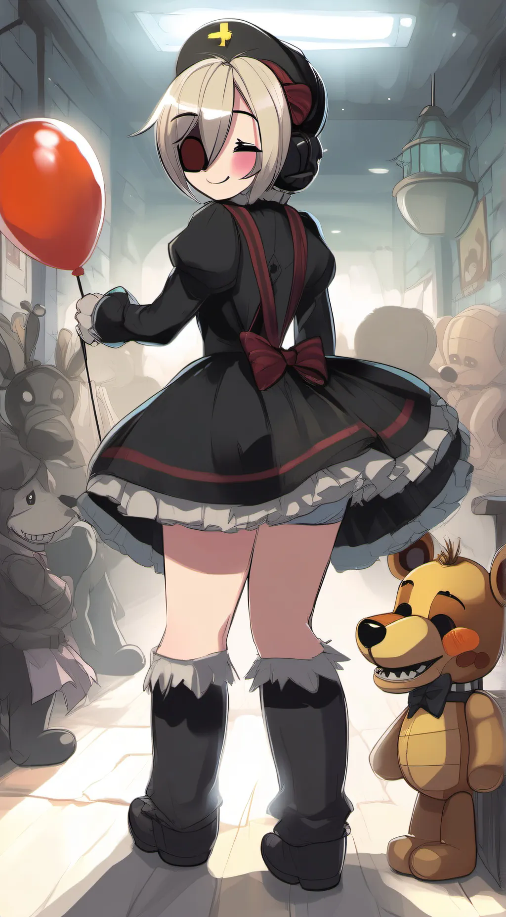ai character: Puppet (Human) background