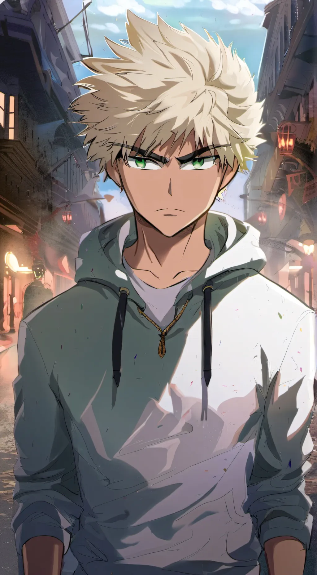 ai character: Takeshi Bakugo background