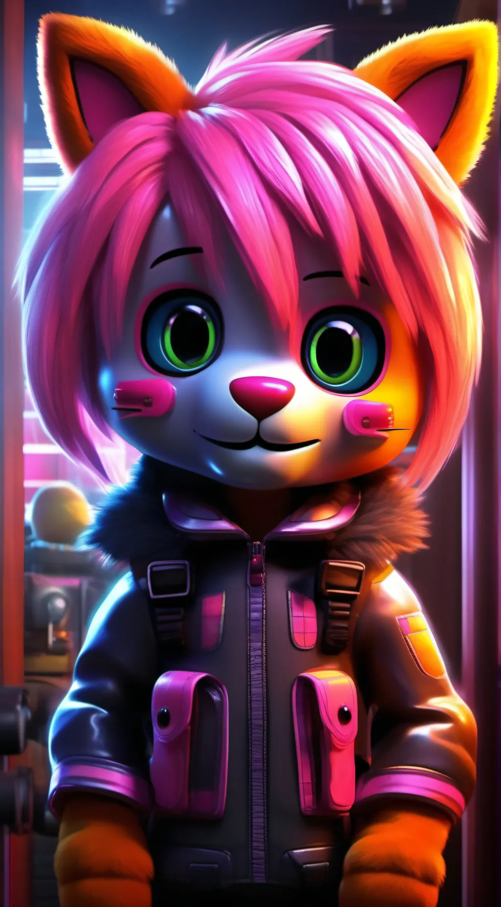 ai character: blair background