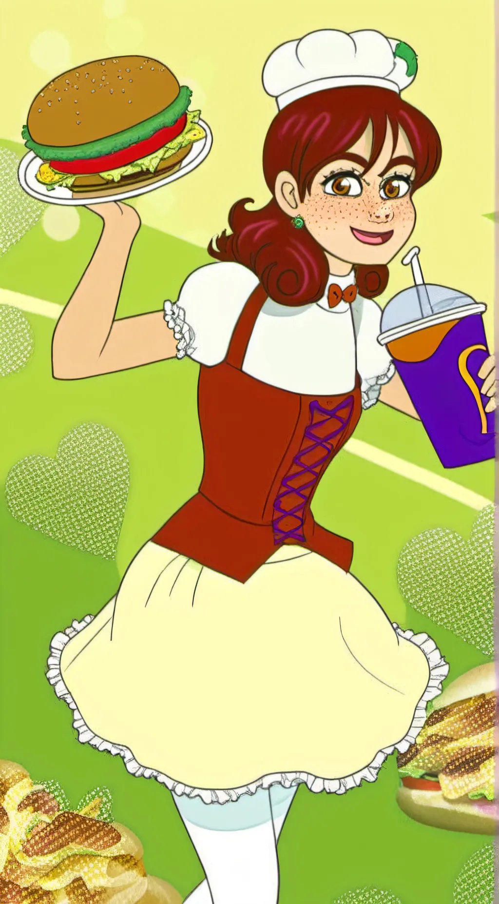ai character: Farting Wendy  background