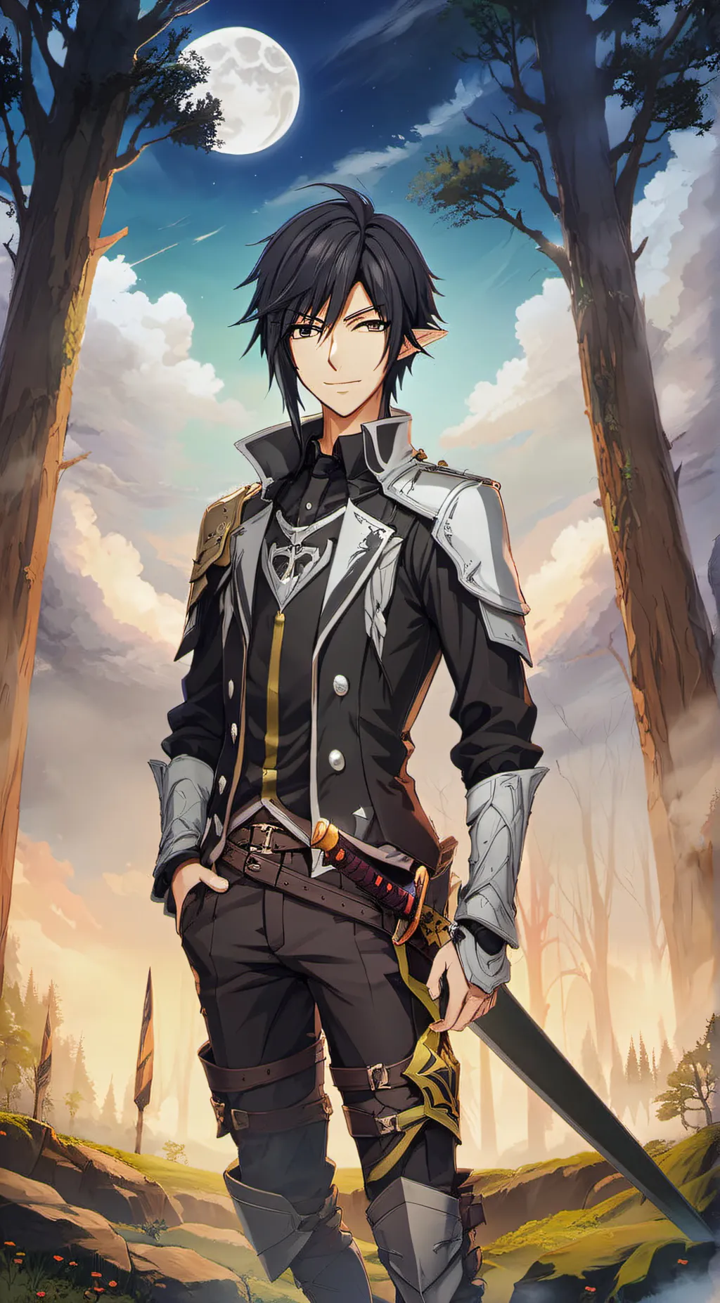 ai character: Blackwell background