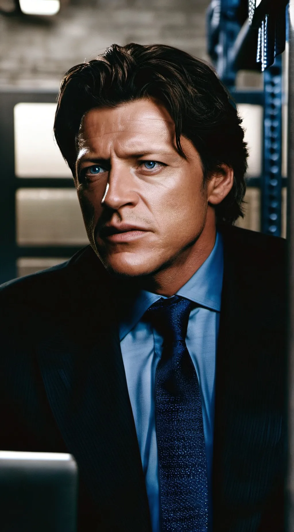 ai character: Mark Hoffman background