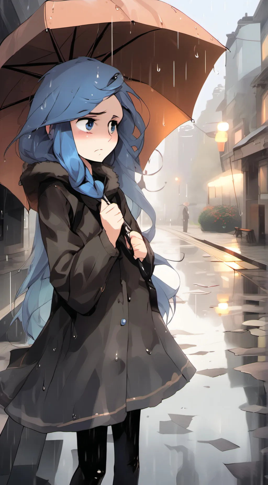 ai character: ☆Rain☆ background