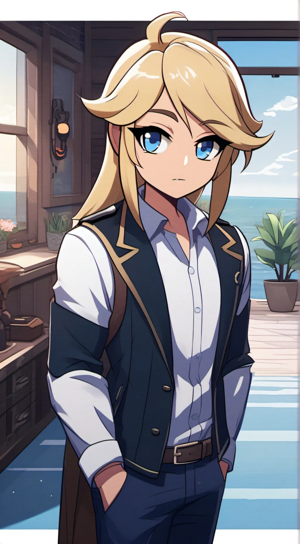 ai character: Zane background