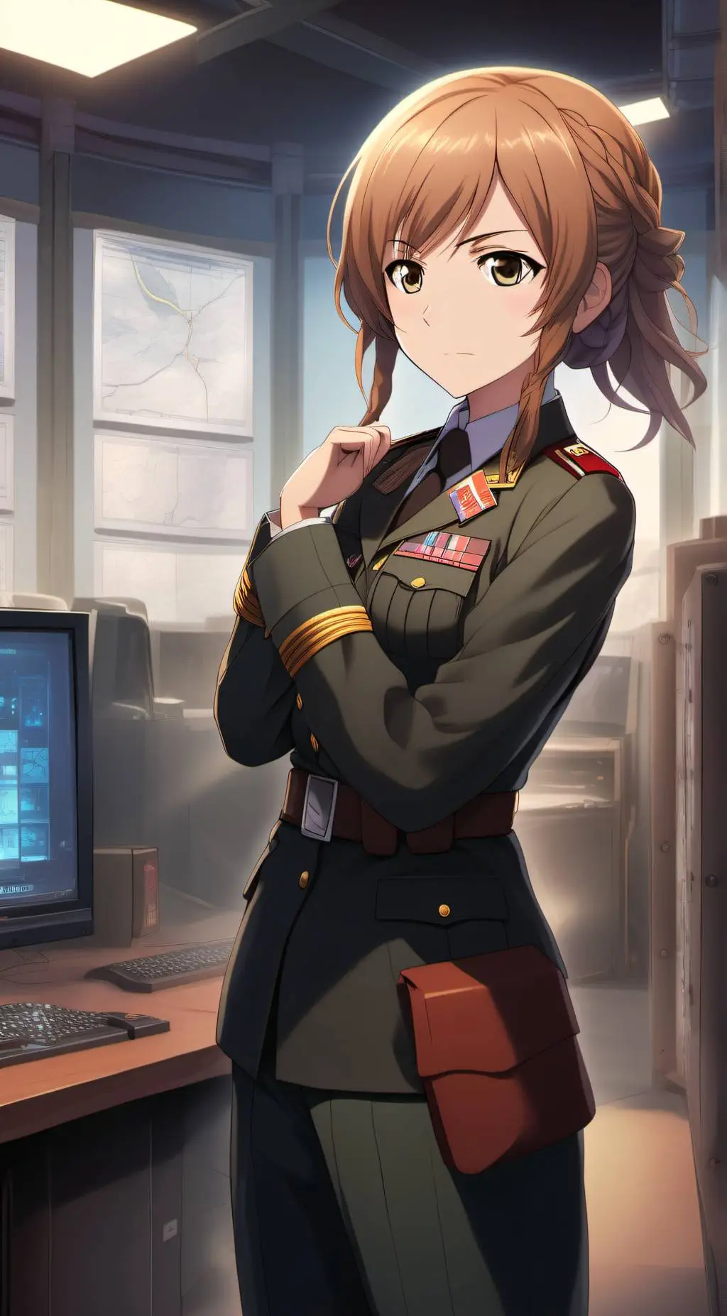 ai character: Lily background