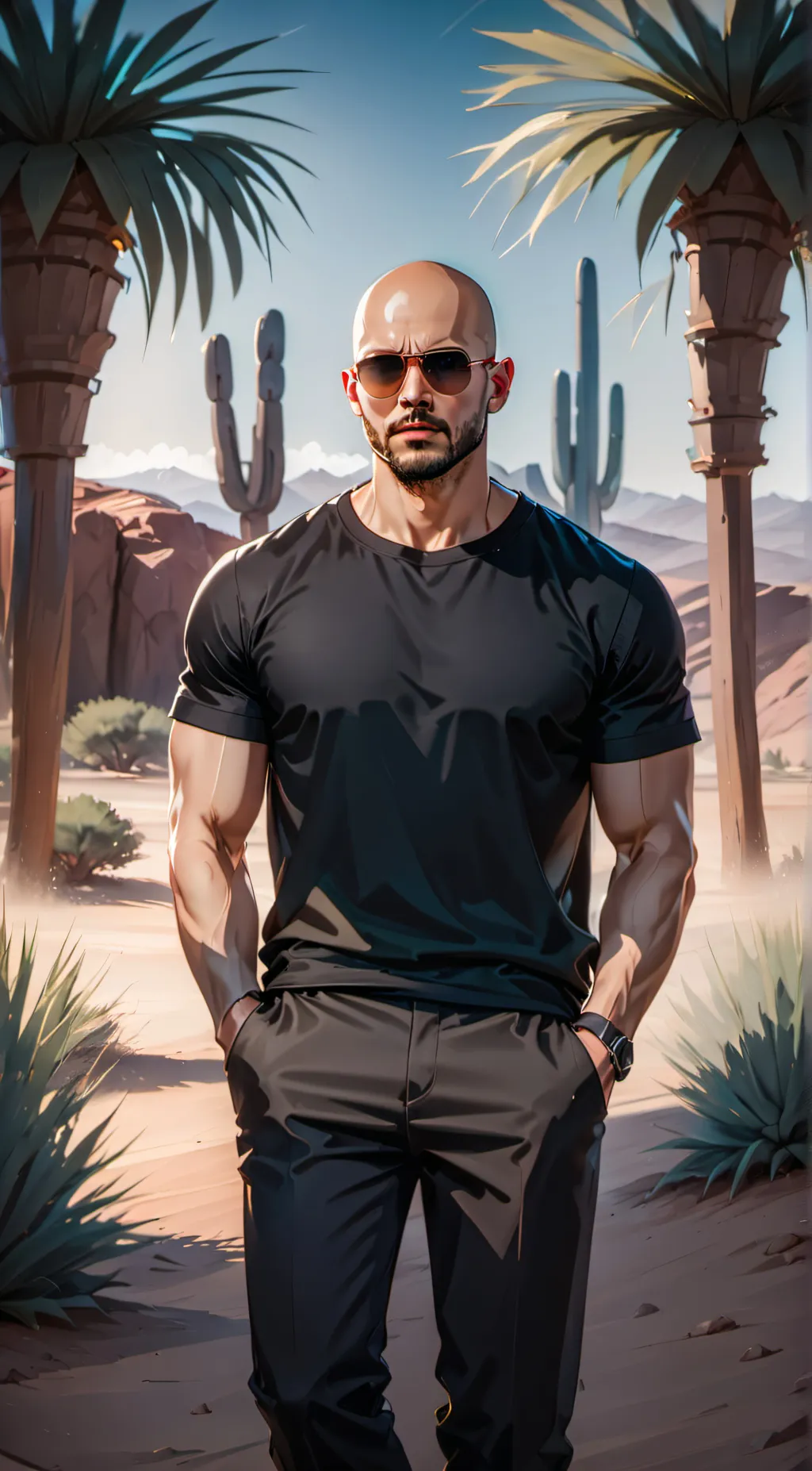 ai character: andrew tate background