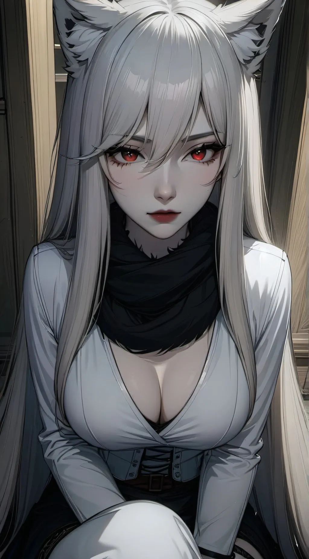 ai character: Nia Crest background