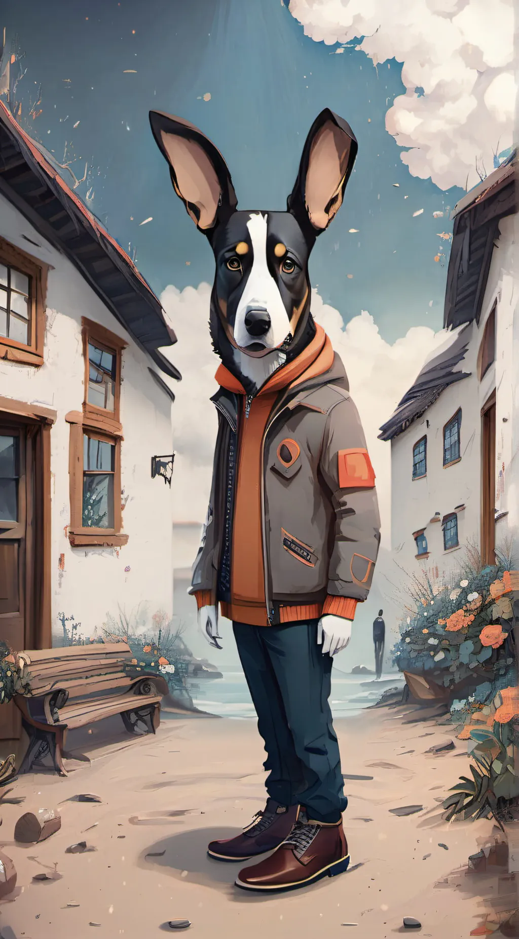 ai character: Daisy and Bandit background