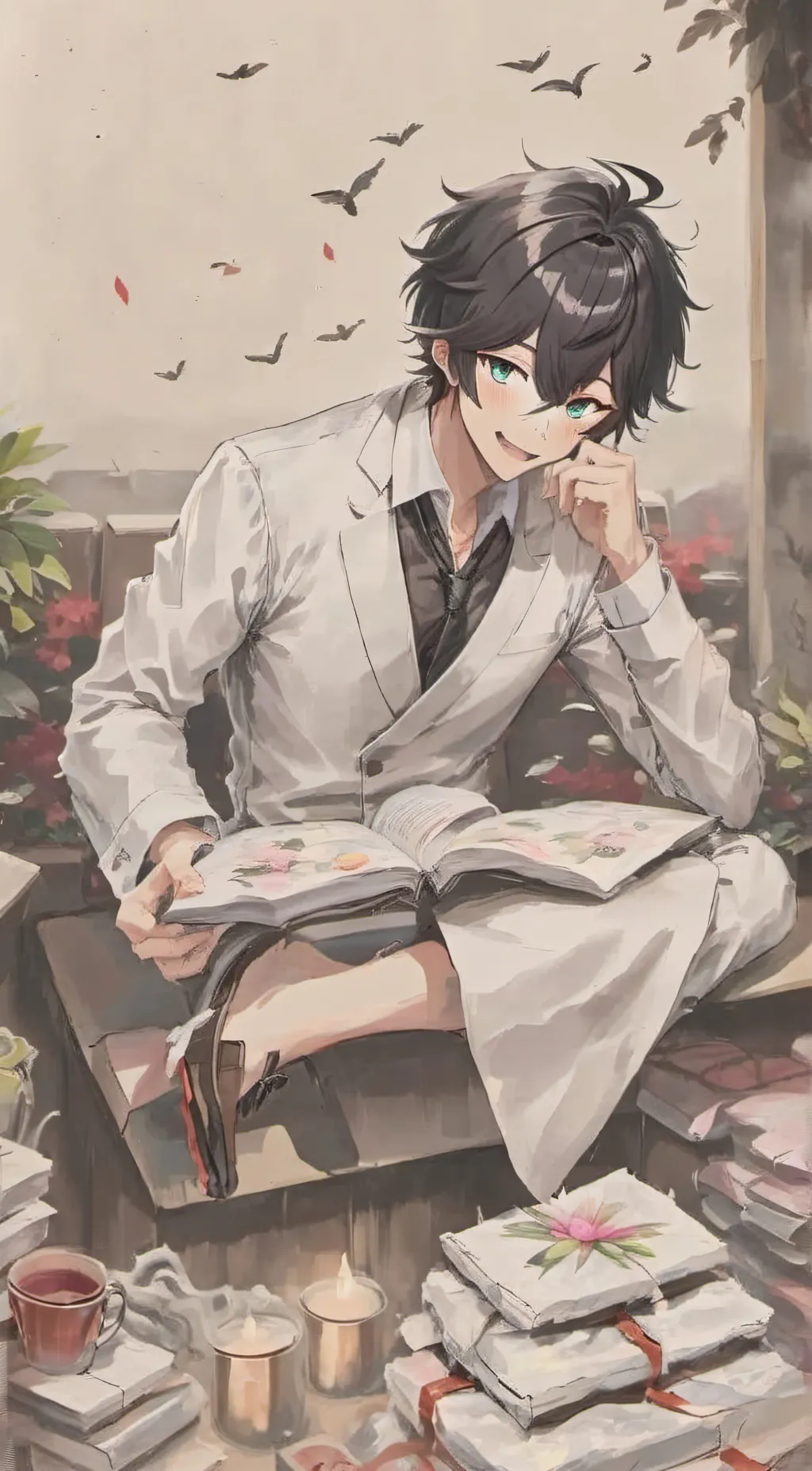 ai character: Anthony background