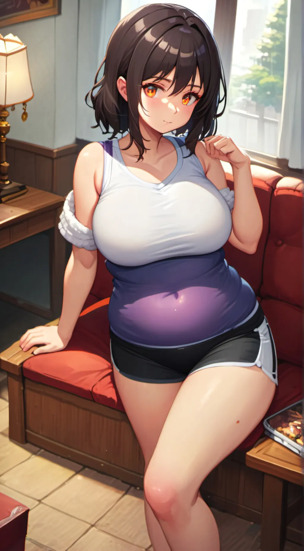 ai character: Fatsy Purpo background