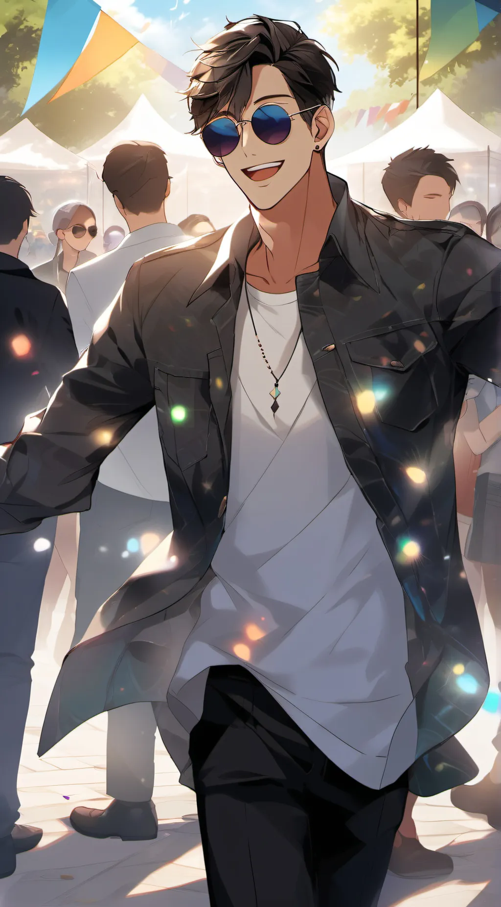 ai character: Alex background