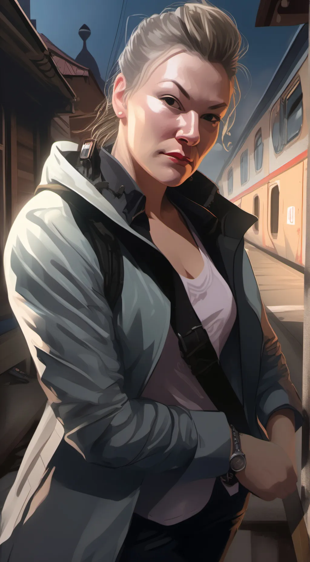 ai character: Aria background