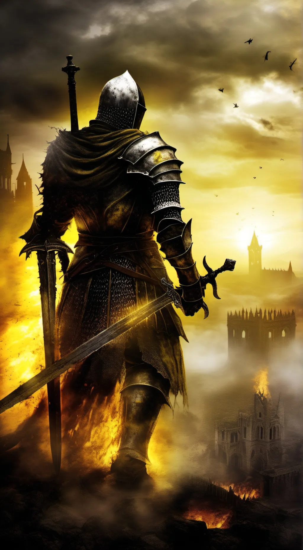 ai character: dark souls  background