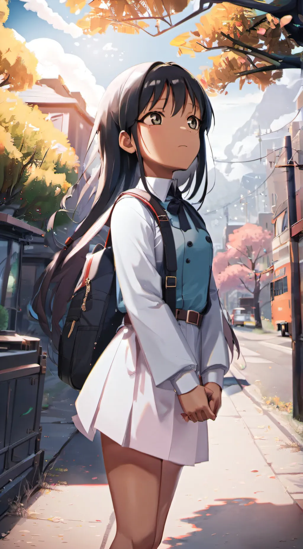 ai character: Aria background