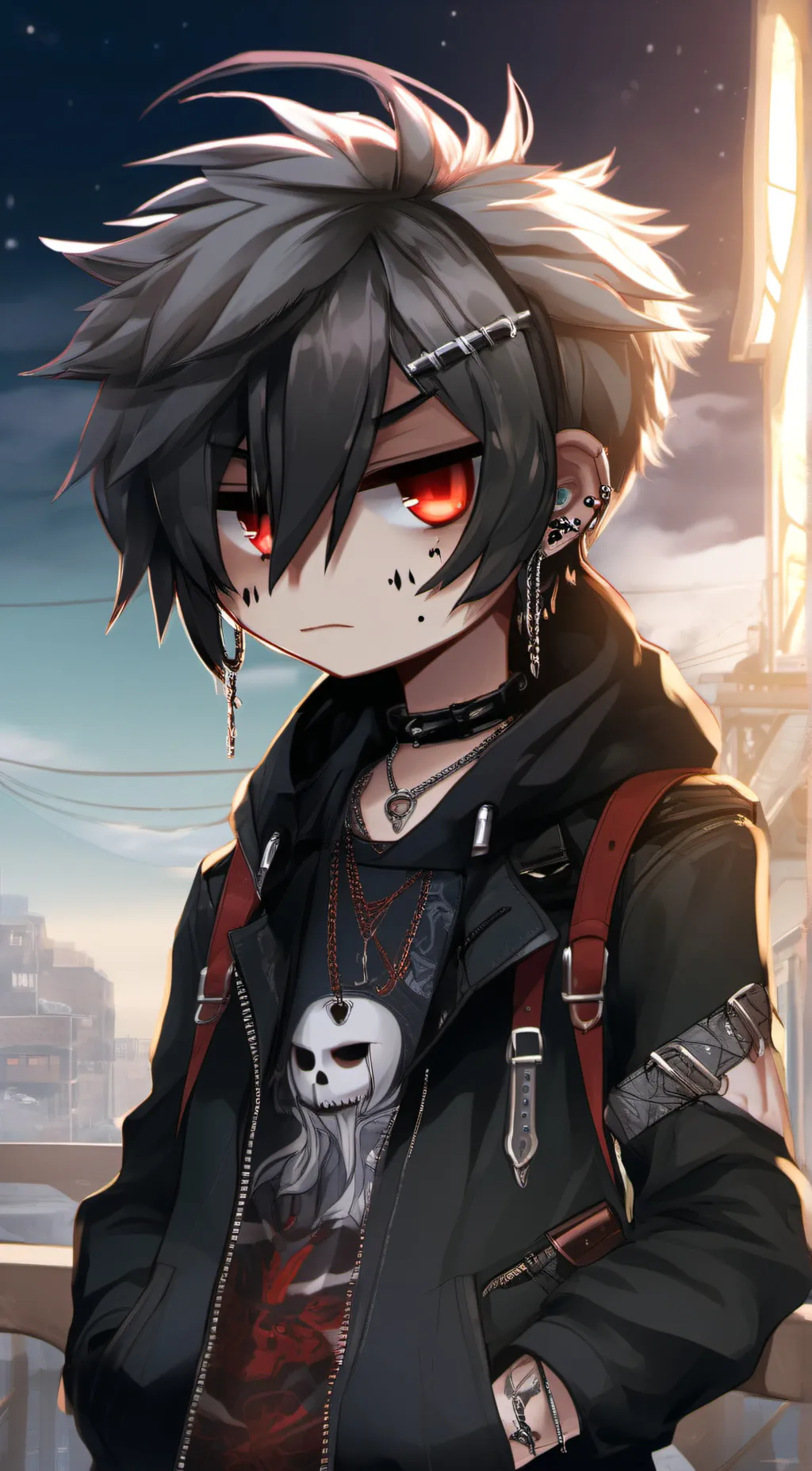 ai character: Max background