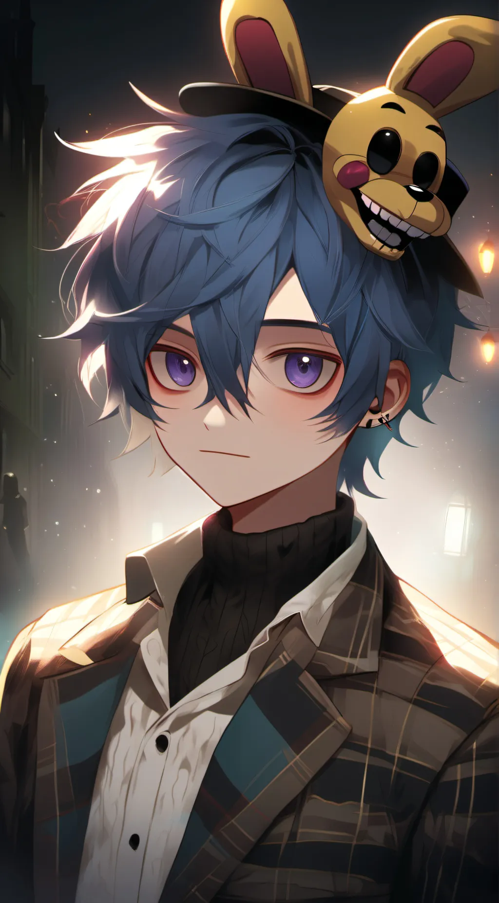 ai character: Here Bonnie background
