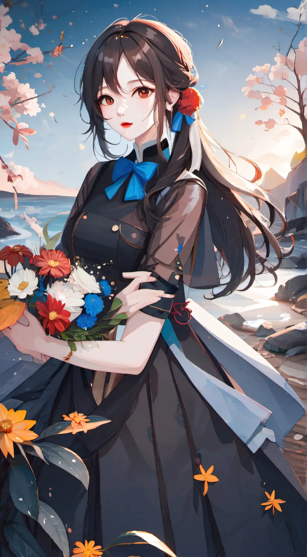 ai character: Elizabeth  background