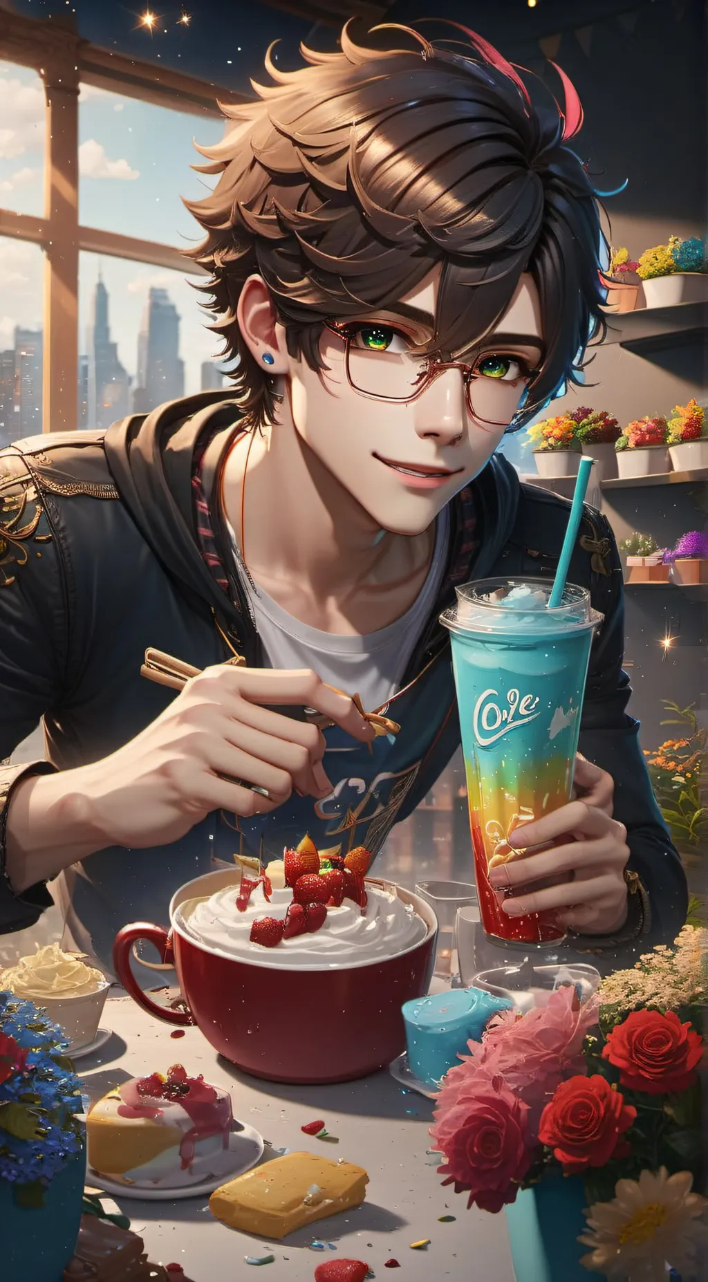 ai character: Alan background