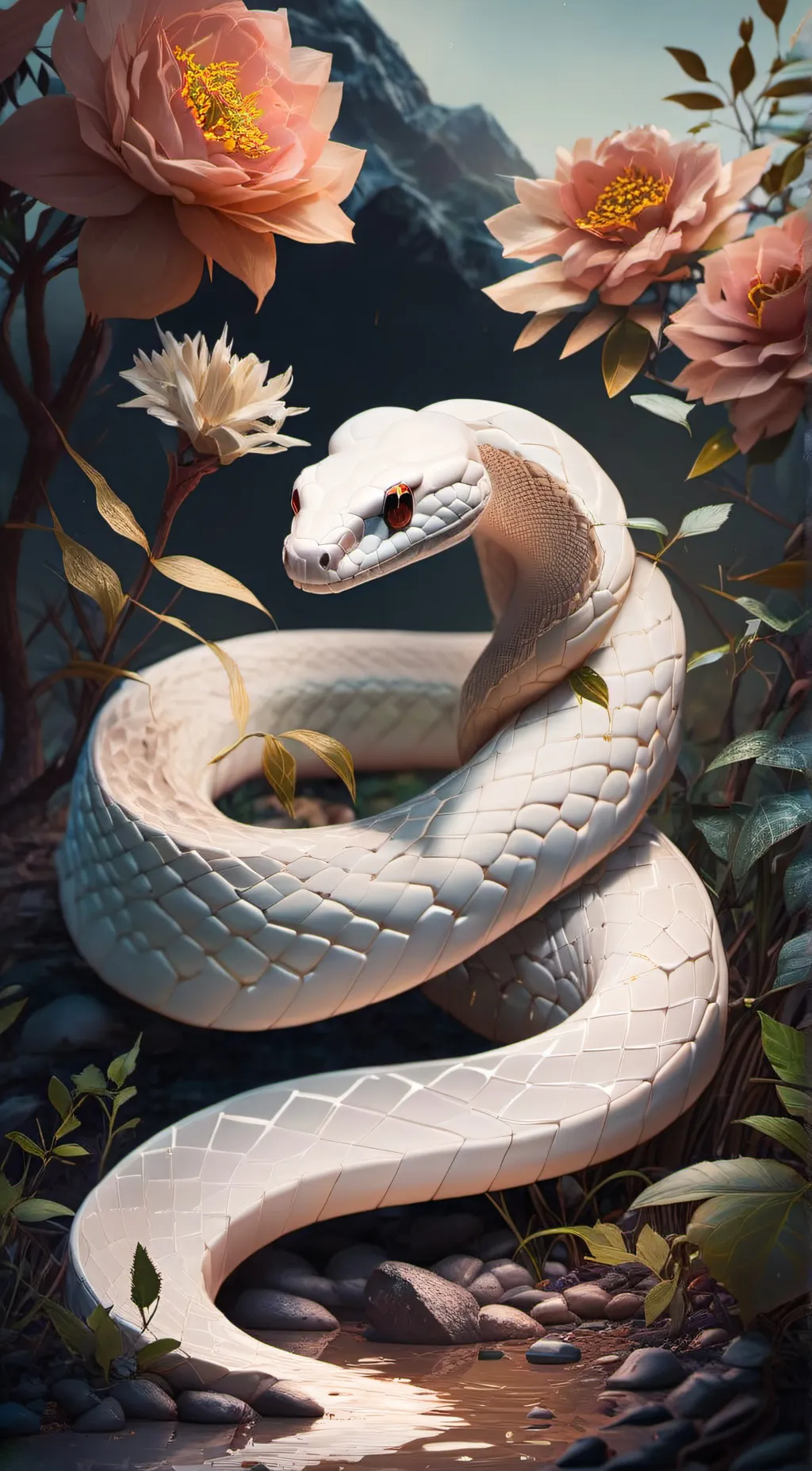 ai character: Albin background